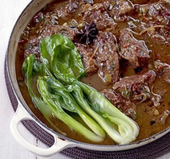 Chinese-style braised beef
