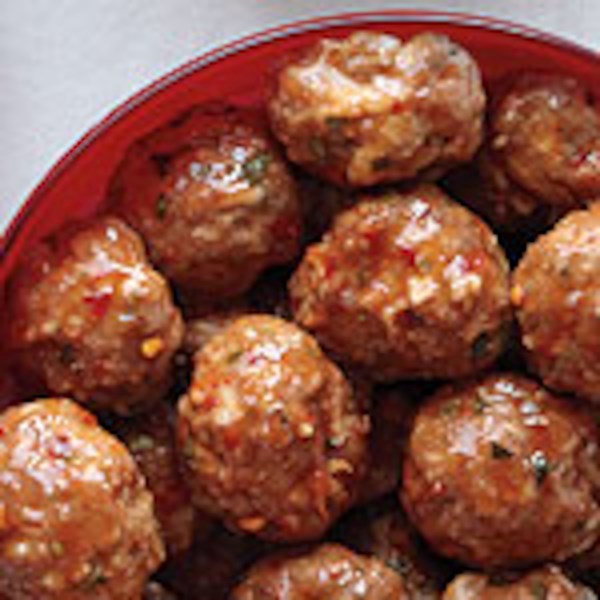 Chinese-style meatballs
