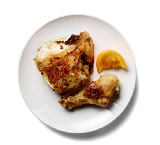 Chinese style roasted chicken