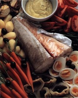 Chinese-style steamed fish