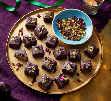 Chintal Patel's chocolate barfi