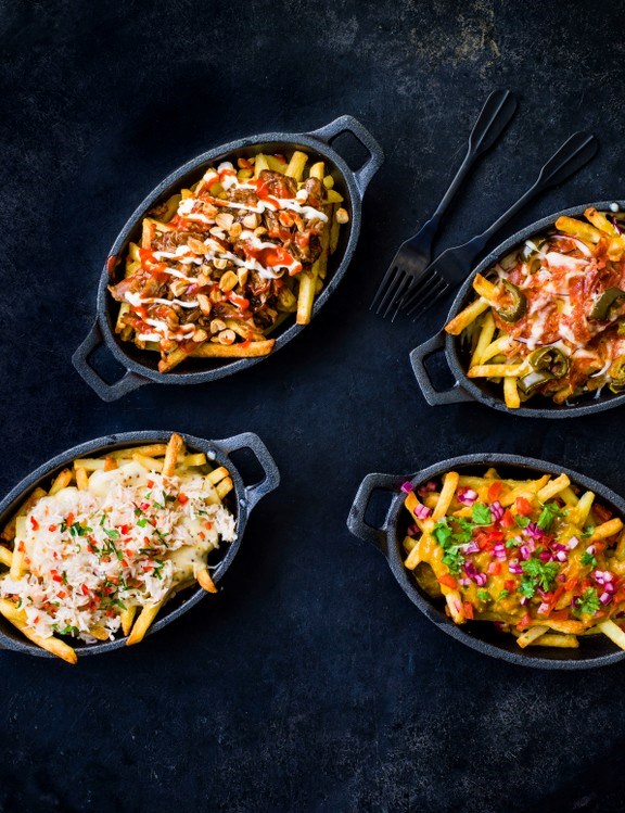 Chip-shop curry fries