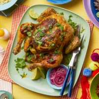 Chipotle & lime roast chicken