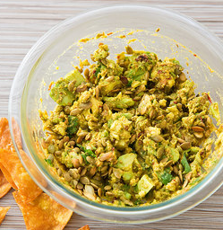 Chipotle and pepita guacamole
