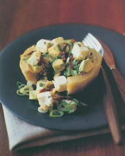 Chipotle artichokes with feta and avocado