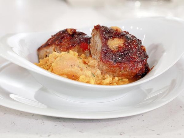 Chipotle BBQ turkey mini meat loaves