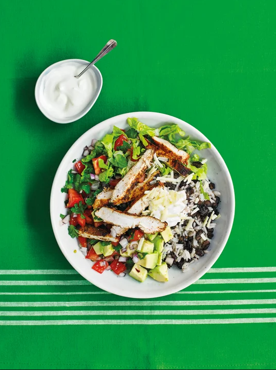 Chipotle burrito bowls
