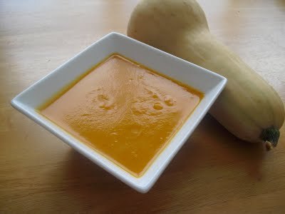 Chipotle butternut squash bisque