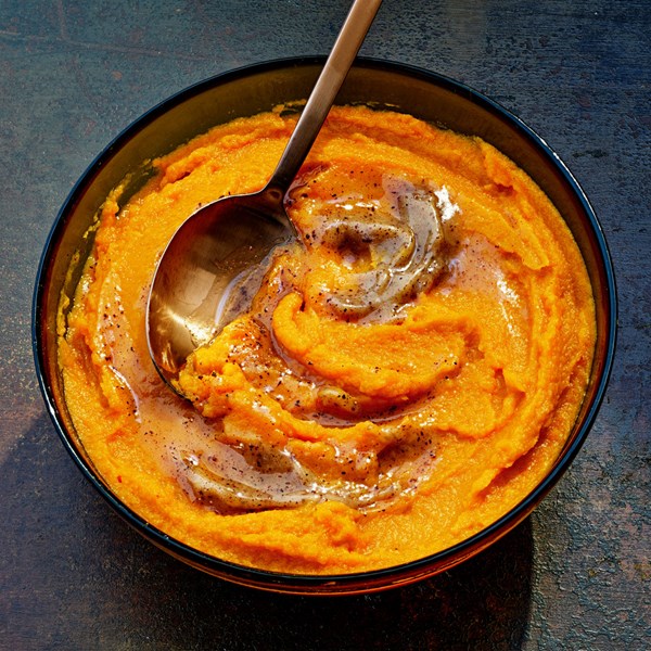 Chipotle butternut squash with smoky cinnamon-honey butter