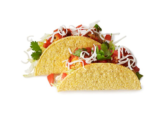 Chipotle chicken meatball tacos