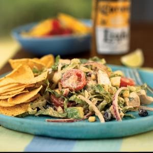 Chipotle chicken taco salad