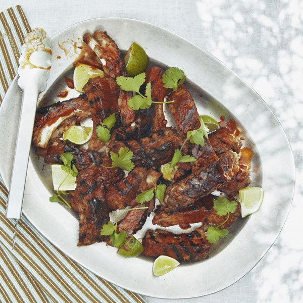 Chipotle citrus ribs