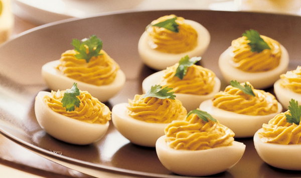 Chipotle deviled eggs