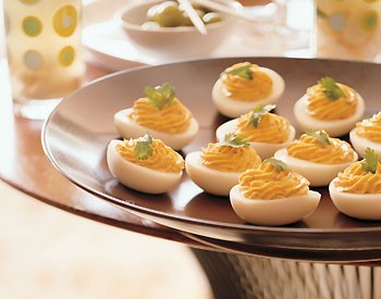 Chipotle deviled eggs