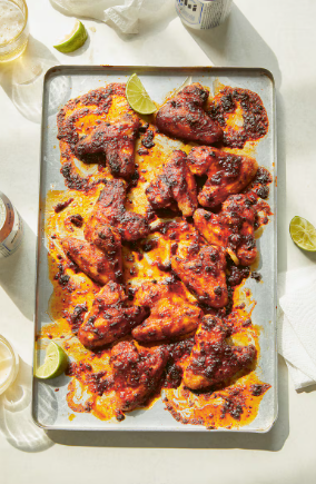 Chipotle-hoi sin chicken wings