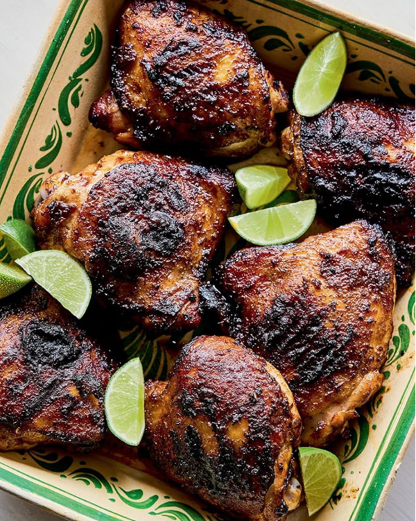 Chipotle lime chicken thighs