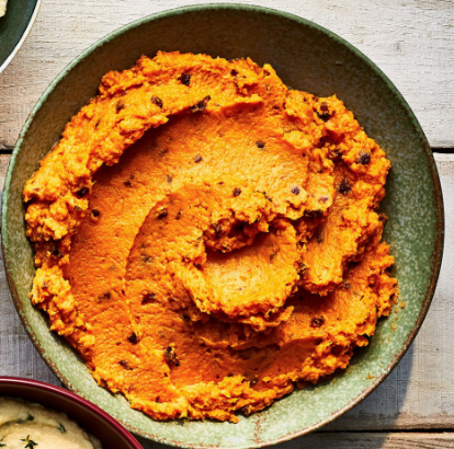 Chipotle mashed sweet potatoes