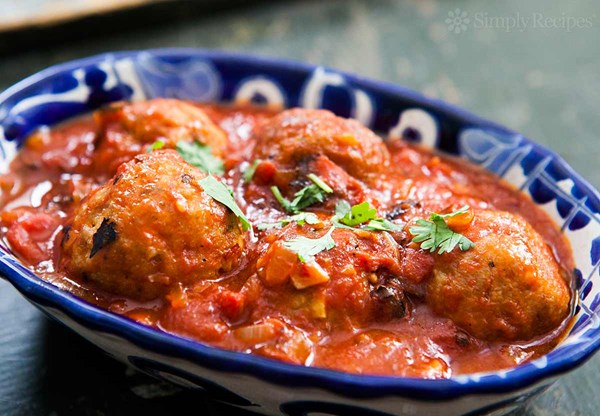 Chipotle meatballs