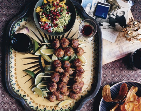 Chipotle meatballs