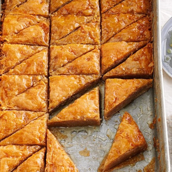 Chipotle-orange baklava