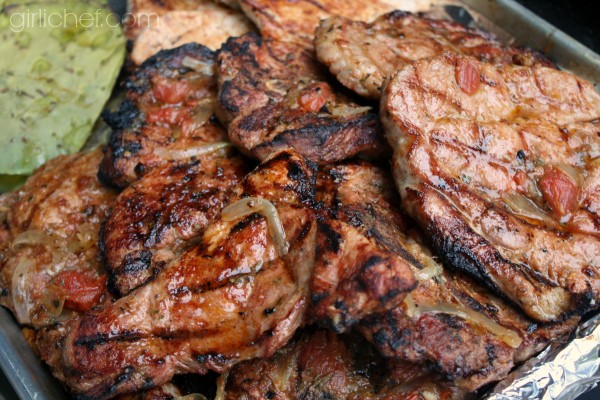 Chipotle pork chops