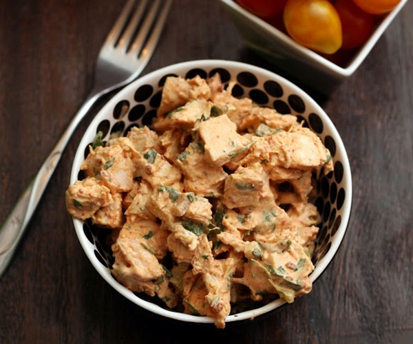 Chipotle ranch chicken salad