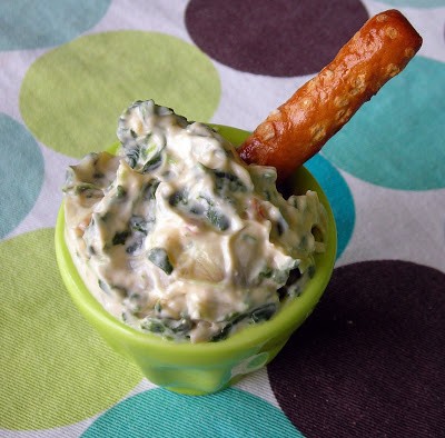 Chipotle spinach artichoke dip