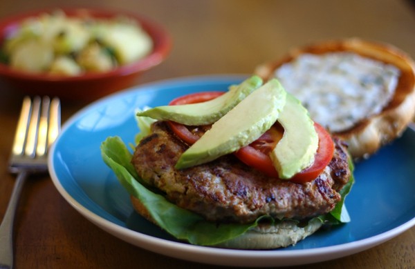 Chipotle turkey burgers 