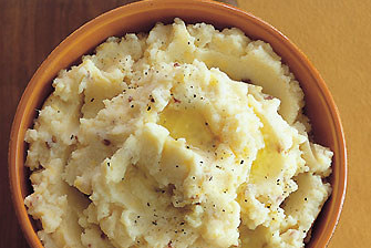 Chipotle-white cheddar mashed potatoes