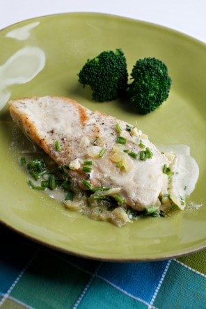 Chive chicken
