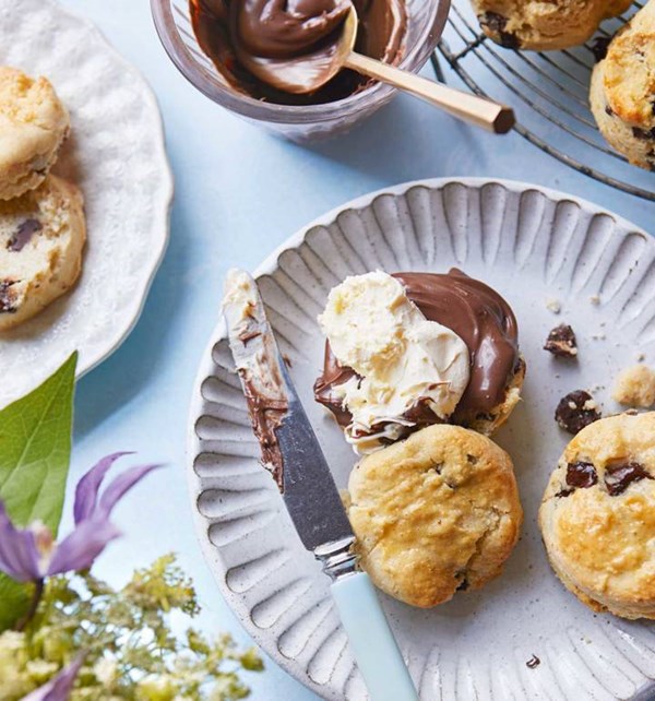 Choc-chip gluten-free scones