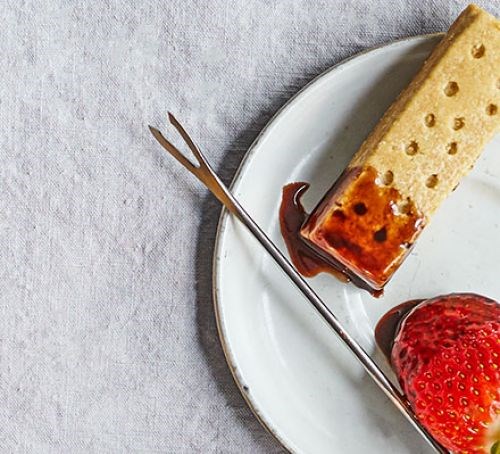Chocolate & brandy fondue