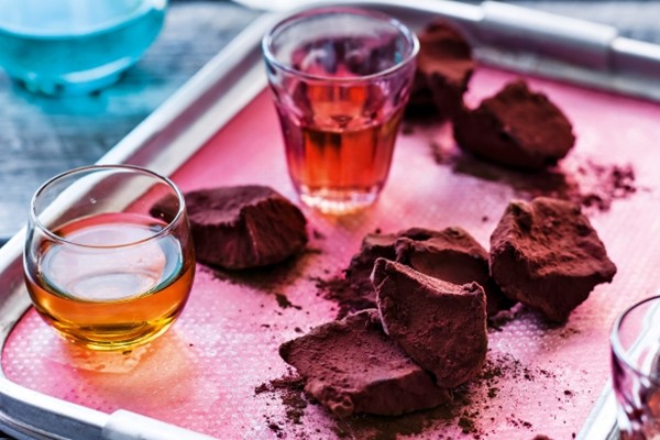 Chocolate & brandy truffles