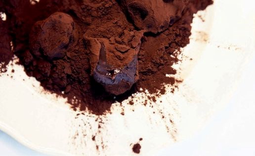 Chocolate & caramel truffles
