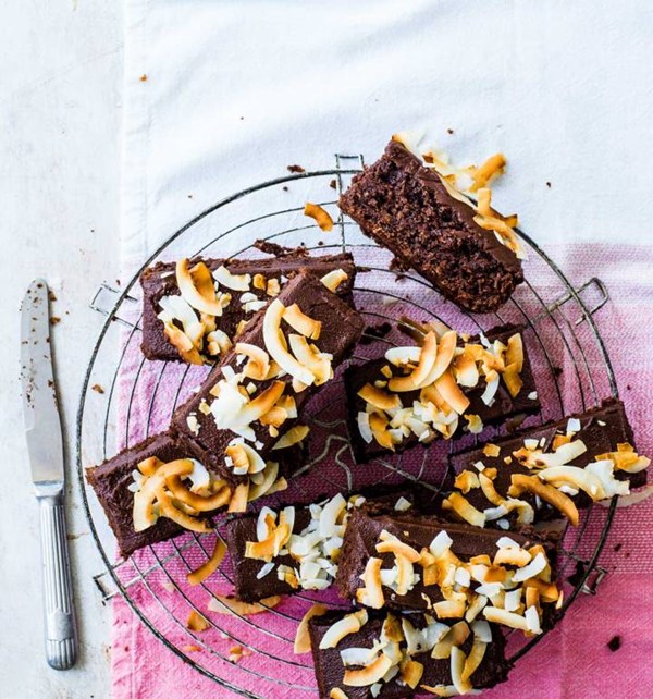 Chocolate & coconut cake
