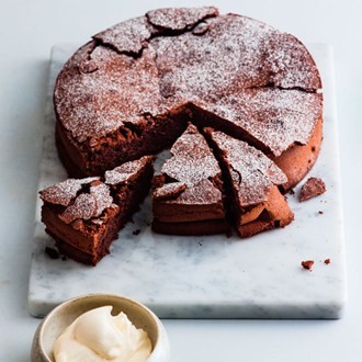 Chocolate & olive-oil cake