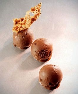 Chocolate & peanut ice cream