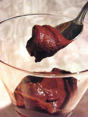 Chocolate & raspberry sorbet