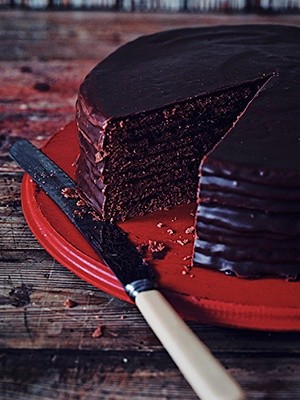 Chocolate Alabama stack cake