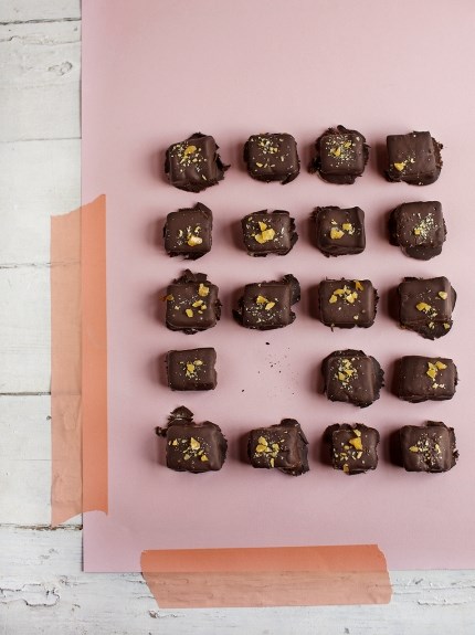 Chocolate ale marshmallows
