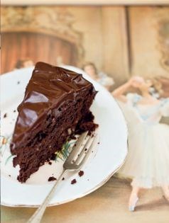 Chocolate almond cake