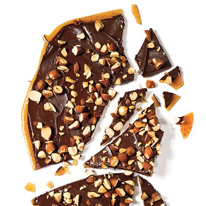 Chocolate-almond toffee