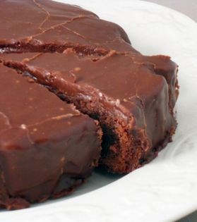 Chocolate and almond cake