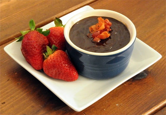Chocolate and ancho-chili bacon of a masterpiece