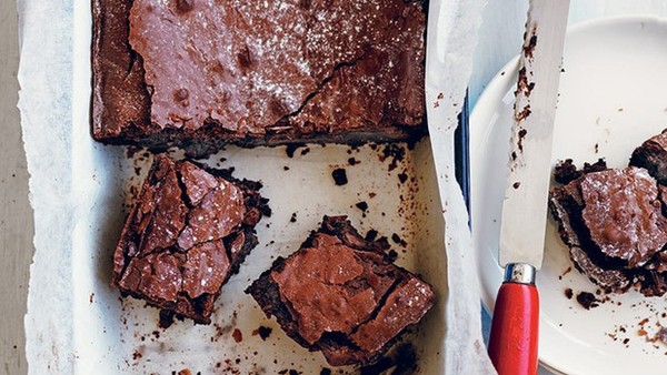 Chocolate and beetroot brownie