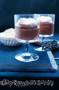 Chocolate and chestnut mousse