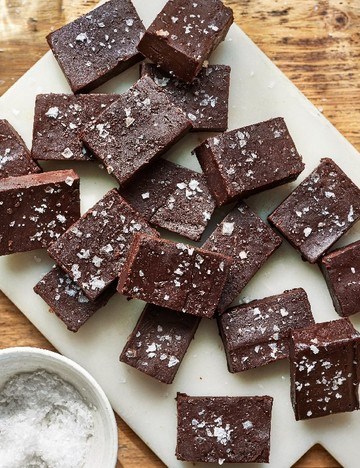 Chocolate and coconut fudge