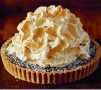 Chocolate and coconut pie