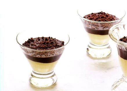Chocolate and cupuaçú pudding (Copa de chocolate e cupuaçú)