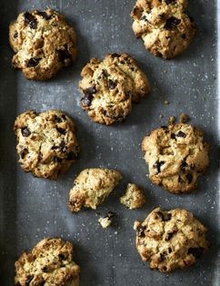 Chocolate and ginger rock cakes
